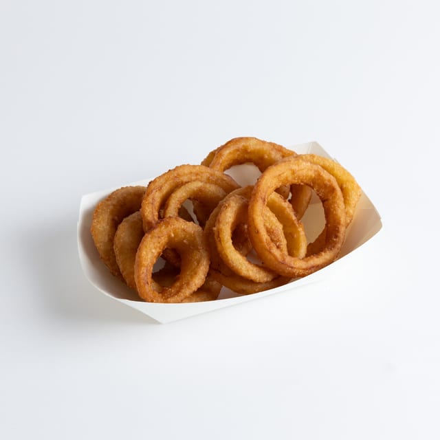 Small onion rings.