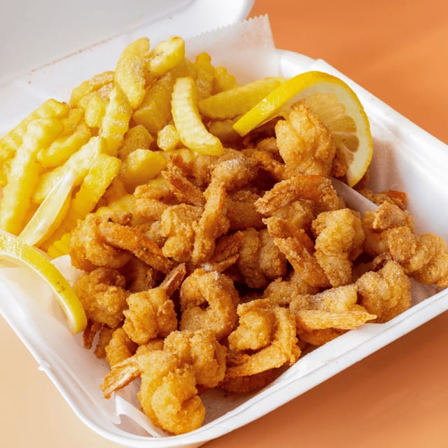 Shrimp combo.
