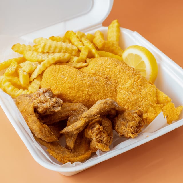 Fish & chicken combo.